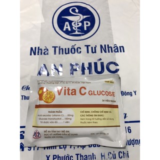 vita c Glucose 24 viên ngậm