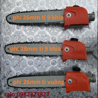 Đầu cưa lắp cho máy cắt cỏ dạng lam cưa xích