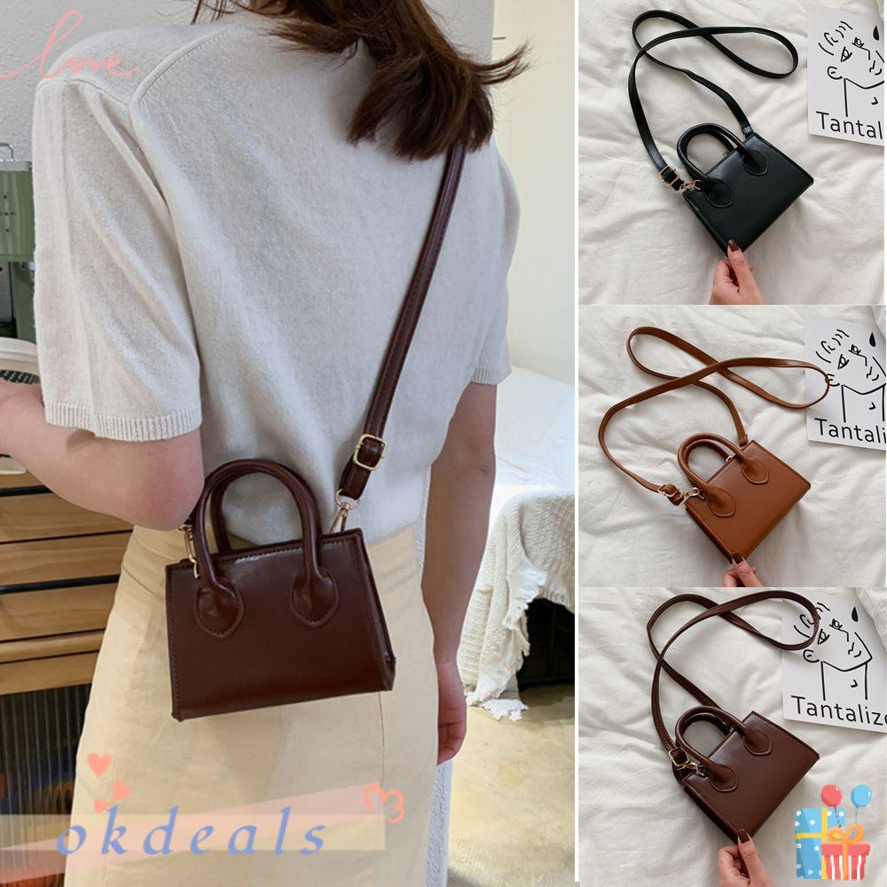 ღOKDEALSღ Wild Handbags Tote Messenger Bags Shoulder Bags Square Bag Ladies Women Coin Purse Fashion Crossbody Bags/Multicolor