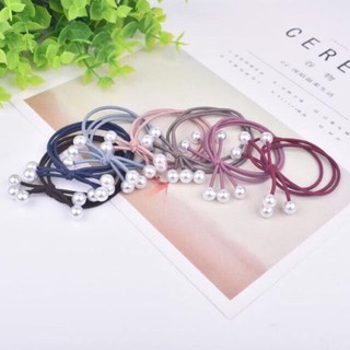 Dây buộc tóc sợi nhỏ đính 6 hạt