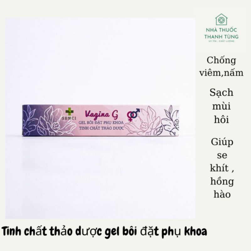 GEl BÔI ĐẶT PHỤ KHOA TINH CHẤT THẢO DƯỢC
