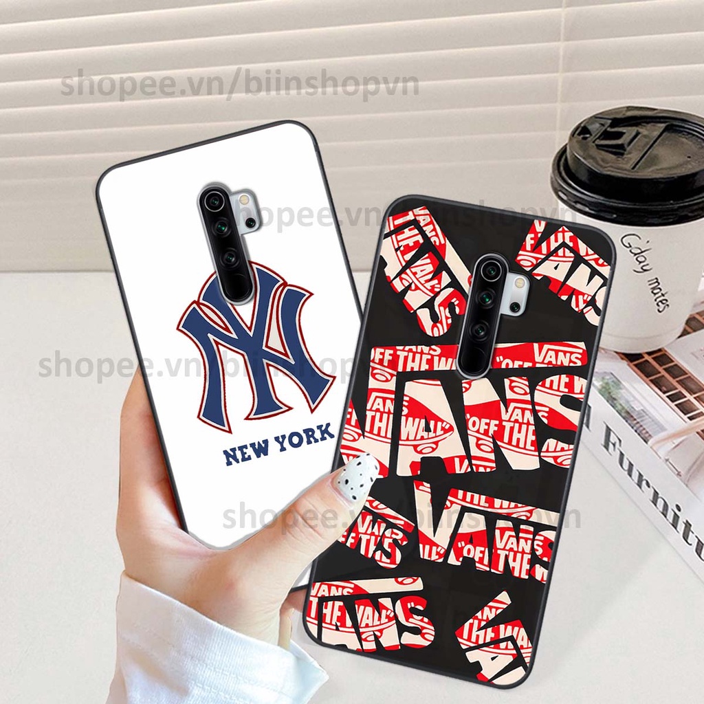 Ốp Xiaomi Redmi Note 8 / Note 8 Pro in hình các thương hiệu nổi tiếng siêu đẹp, thời trang cá tính