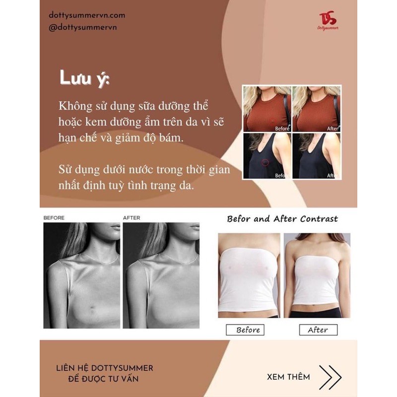 Dán Nhũ Giấy Siêu Mỏng Siêu Dính Có Thể Dùng Dưới Nước