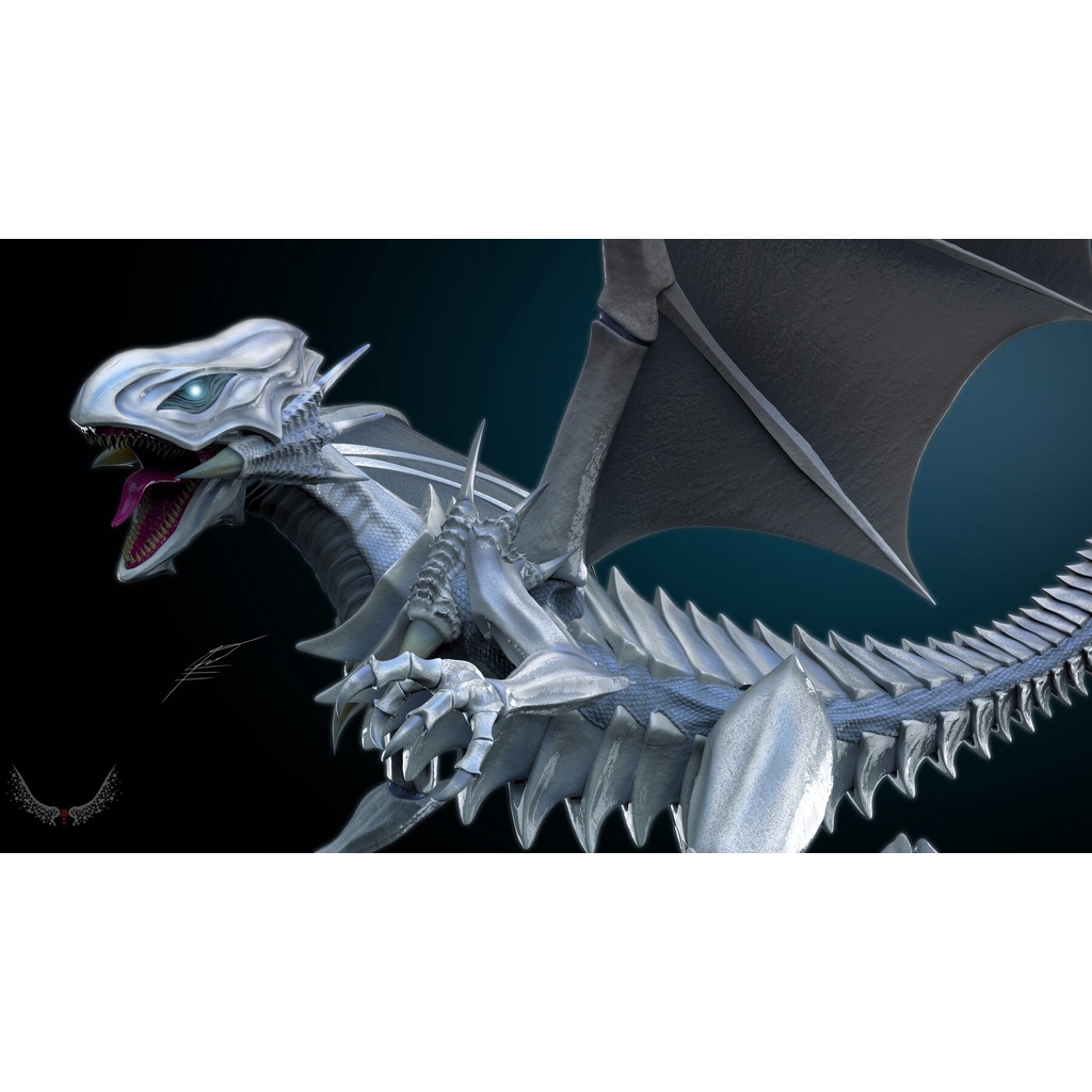 File in 3D Blue Eyes White Dragon - Yu-Gi-Oh!
