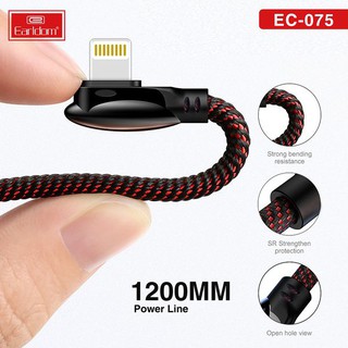Dây sạc earldom siêu nhanh ec-075 bảo hành 99 năm
