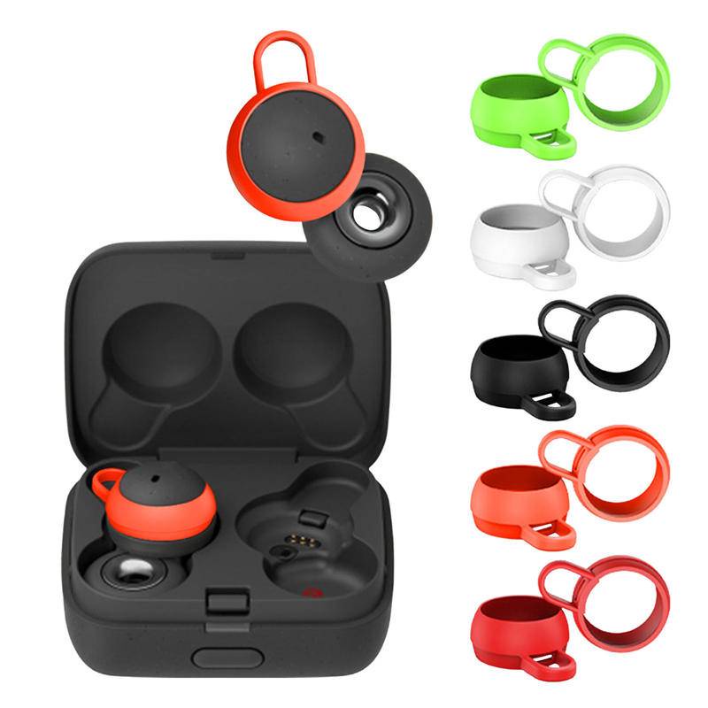 Vỏ Bảo Vệ Hộp Sạc Tai Nghe Không Dây Sony Link Buds Bằng Silicon Mềm Chống Trượt