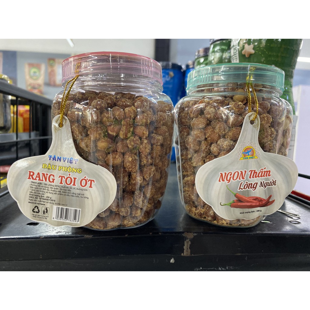ĐẬU PHỘNG RANG TỎI ỚT 250G - 4005967