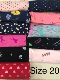 4 Quần Legging Lửng Size 24kg -42kg