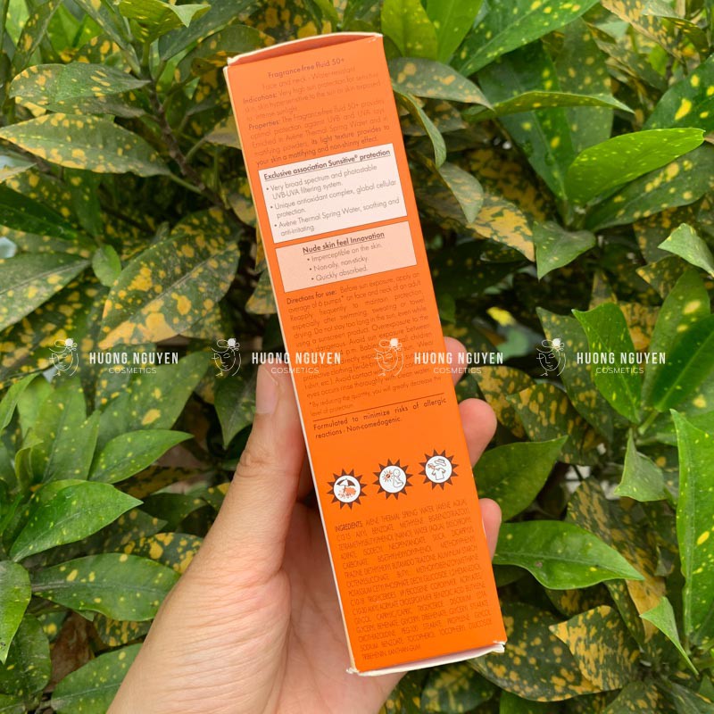Kem Chống Nắng Avene Dry Touch Fluide / Mattifying Cleanance SPF50+ 50ml