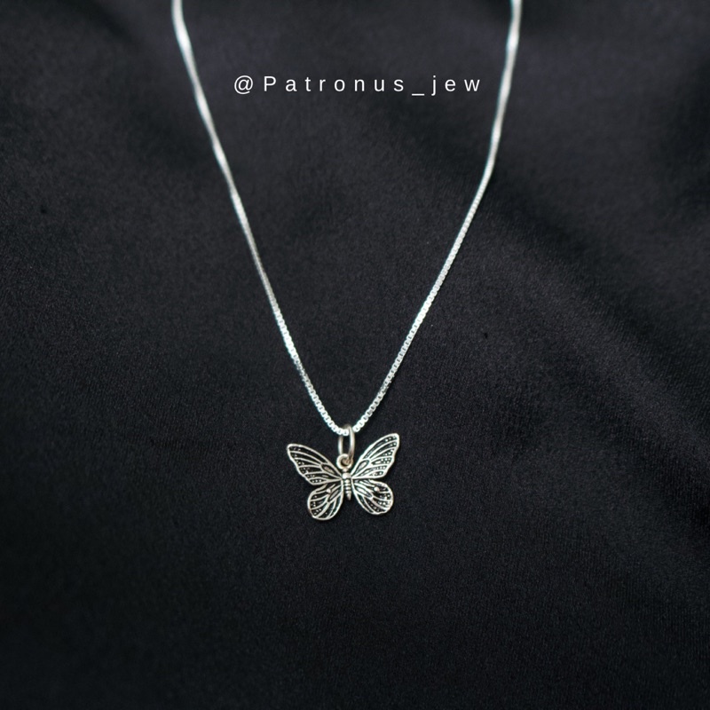 Dây chuyền butterfly bạc 925 patronus