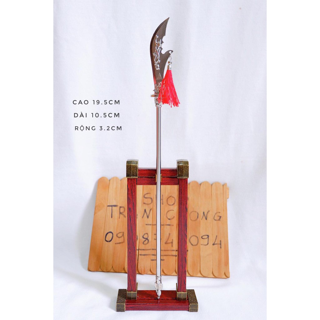 Giá đỡ gỗ mô hình kiếm  -Cao tầm 19-20cm