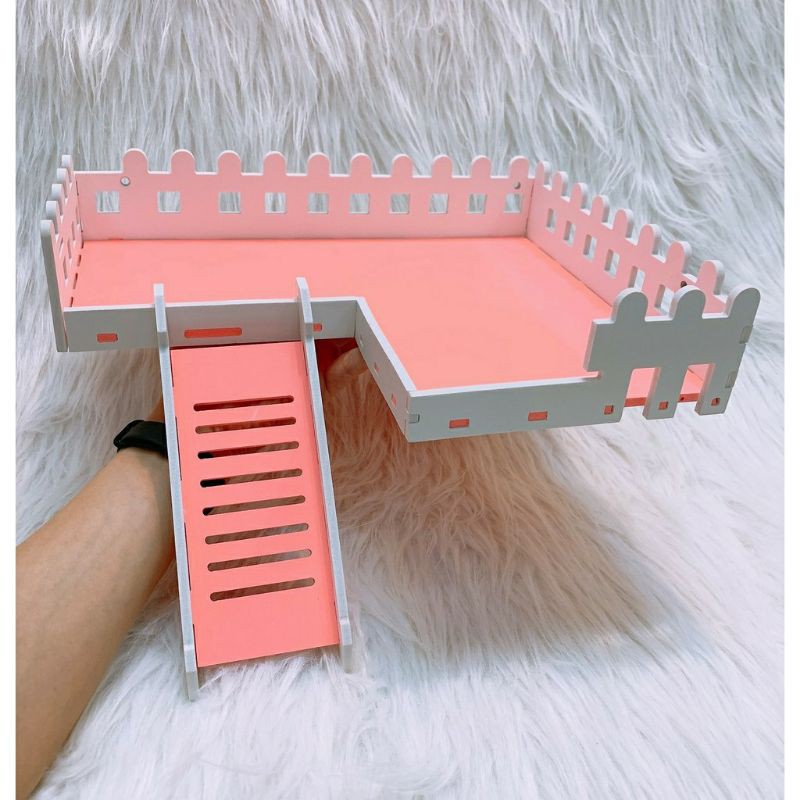 Tầng lửng gắn lồng đại cho Hamster