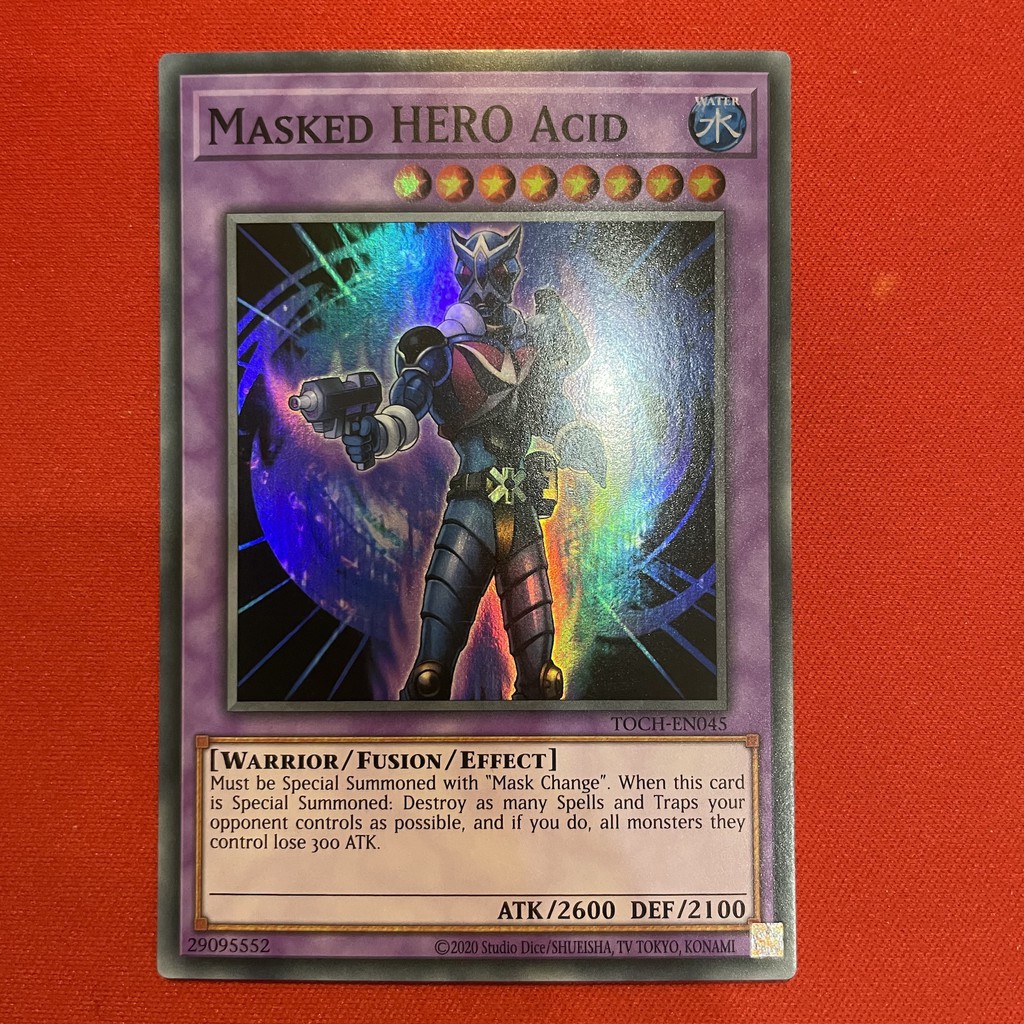 [EN][Thẻ Bài Yugioh Chính Hãng] Masked HERO 'Acid'