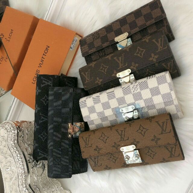 Ví Nút Bấm Full Box Kèm Video Thật Sản Phẩm Rosabell