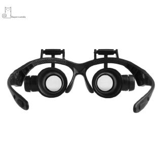 Kính Lúp Đeo Mắt 8x Có Đèn Led