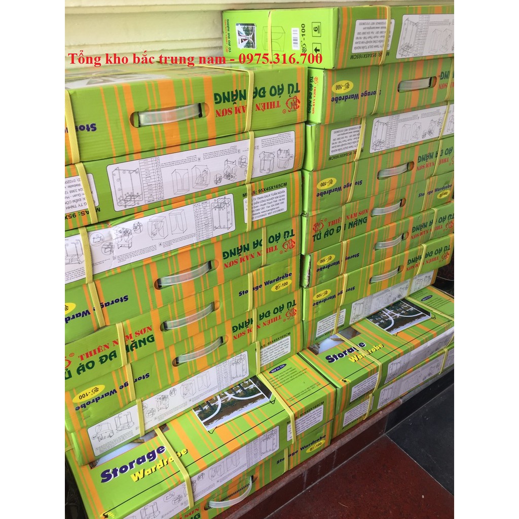 HÀNG SẴN SLL - TỦ VẢI KHUNG SẮT THIÊN NAM SƠN LOẠI 1 M