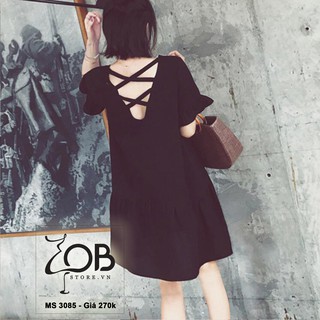[Xả kho] Đầm đuôi cá dây đan lưng