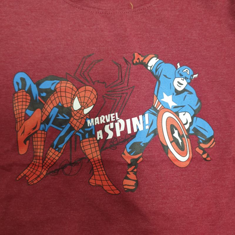 Áo bé trai tay dài in siêu nhân bo tay 12- 35kg(vải dày đẹp)