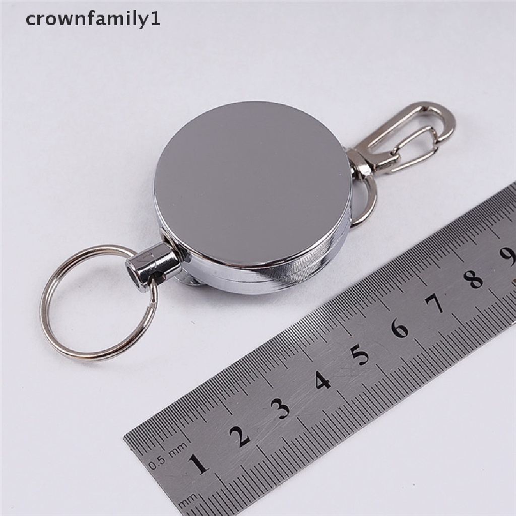 Móc Khóa Dây Thép Co Giãn Chống Thất Lạc crownfamily1