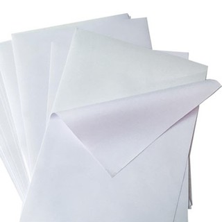 Decal nhựa trắng, khổ A4, Xấp 50 tờ