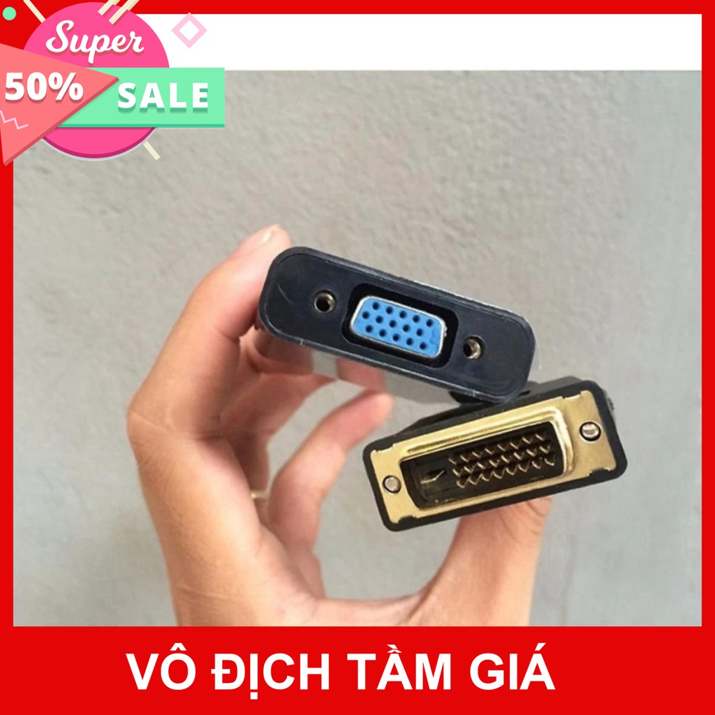 🆘🆘 Dây Chuyển DVI sang VGA có chíp 🆘🆘