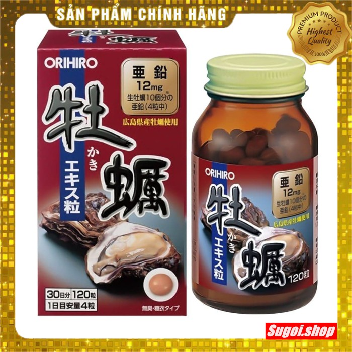 Tinh Chất Hàu Tươi Orihiro Oyster Nhật Bản.