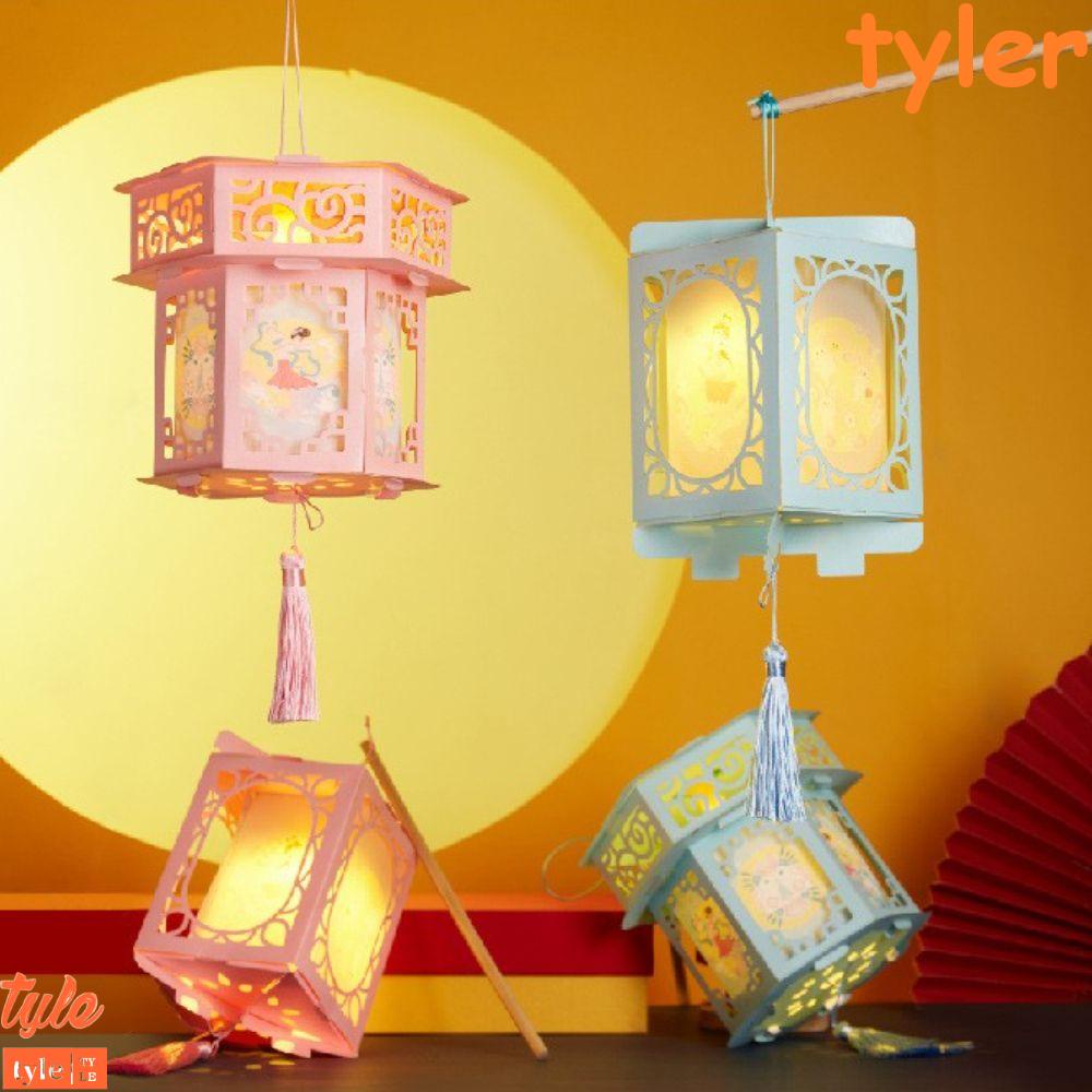 1 Lồng Đèn Treo Phong Cách Hoàng Gia Trung Hoa Cổ Điển Làm Bằng Tay DIY