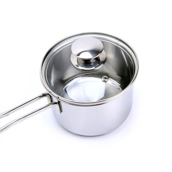 Giadunghoanmy Nồi Inox Nấu Cháo, Quánh Bột Inox 3 Đáy Đun Từ Cao Cấp