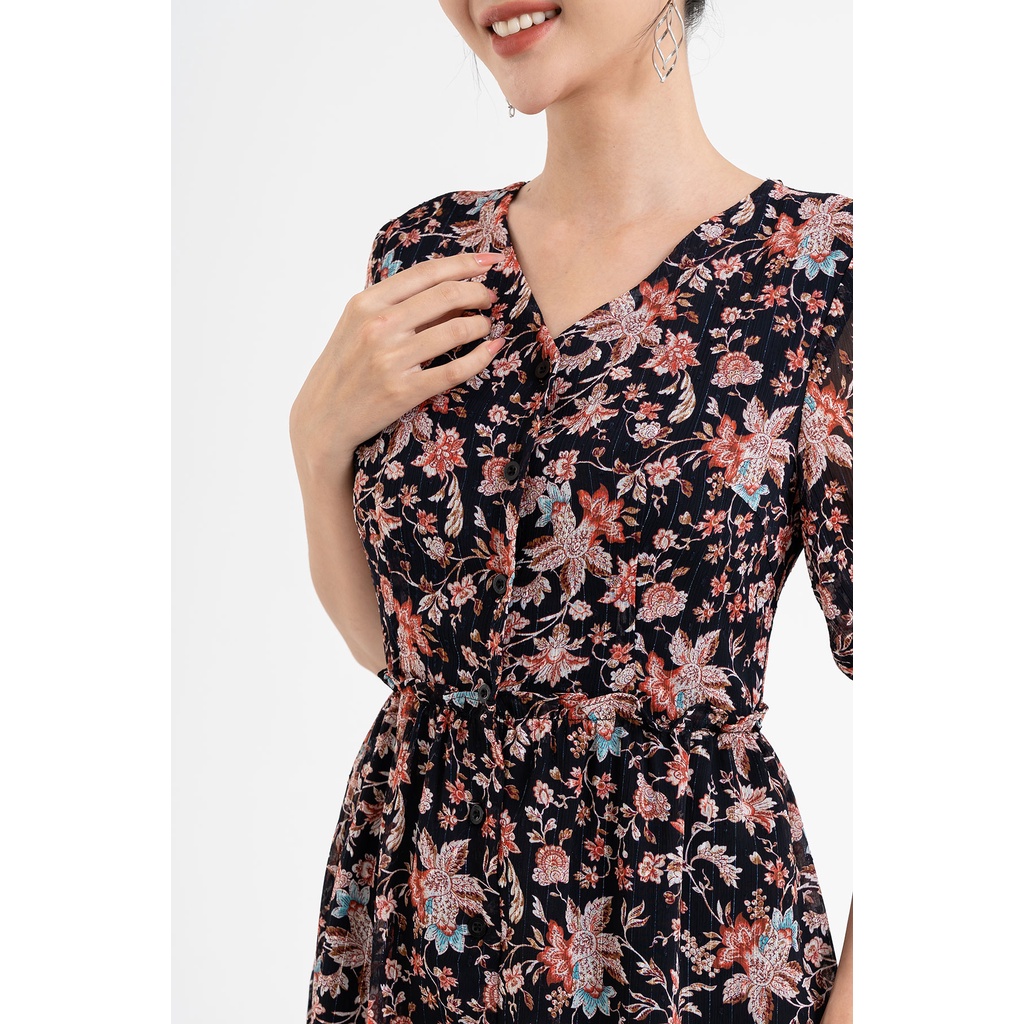 Đầm Maxi Cổ Tim LAMER Bigsize L63M21H061