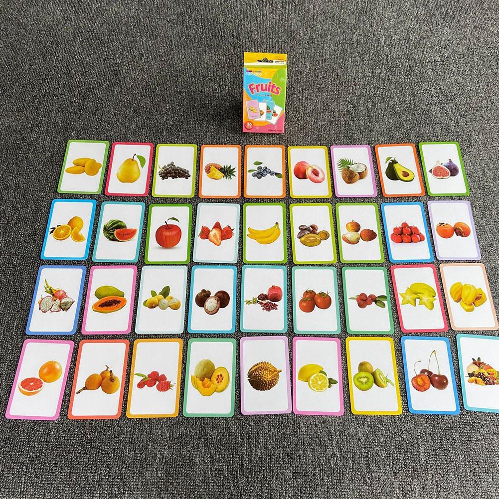 Hộp 36 thẻ bài học tiếng Anh giáo dục sớm cho trẻ em M1O8