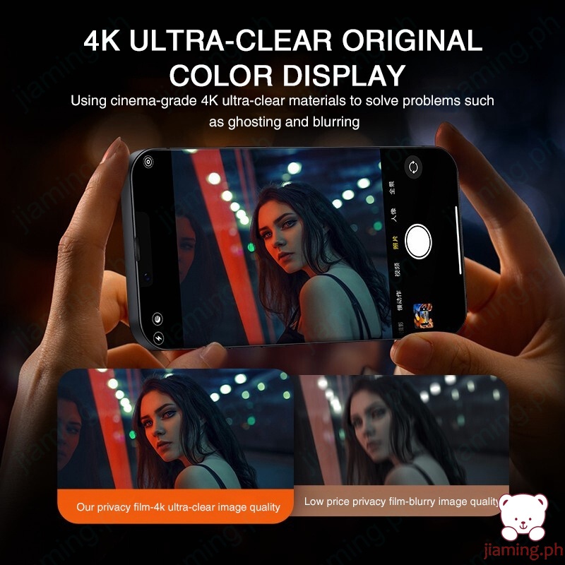 Kính Cường Lực 2 Trong 1 Chống Nhìn Trộm Cho OPPO A15 A15S A35 A16 A55 A31 A52 A72 A92 A53 A33 2020 A73 A74 A94 A93 A955G 4G