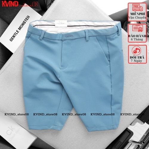 ⭐ Quần Short Nam Tây Âu chất vải chéo bền đẹp, quần sọt nam form body kiểu dáng Hàn Quốc_KVINDstore08