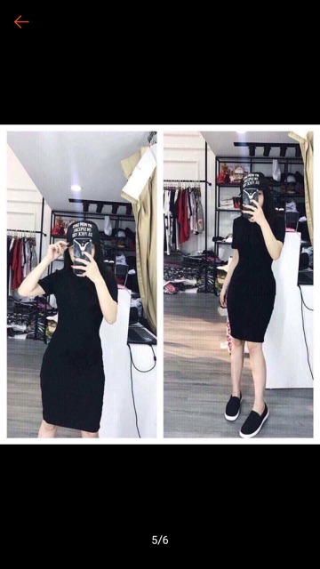 Váy body ngắn tay cực đẹp | BigBuy360 - bigbuy360.vn