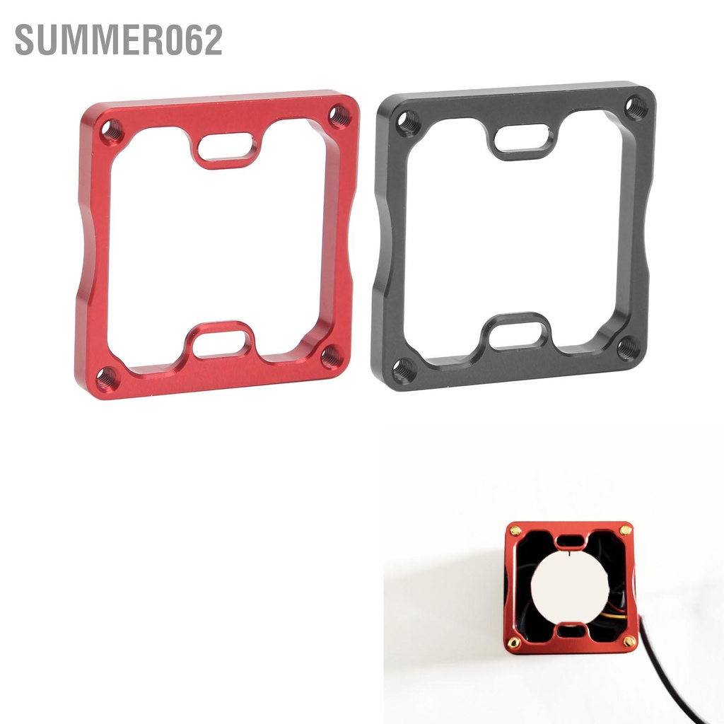 [Hàng Sẵn] Cơ sở quạt RC ESC Xử lý Anodized CNC Cấu trúc nhôm gia công bằng Giá đỡ làm mát cho MAX6 MAX8 MAX5 【Summer062】