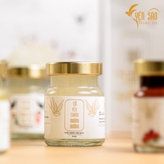 Yến sào Ngự Cung Hoàng Gia -Set 3 tổ yến chưng nguyên chất không đường 70ml