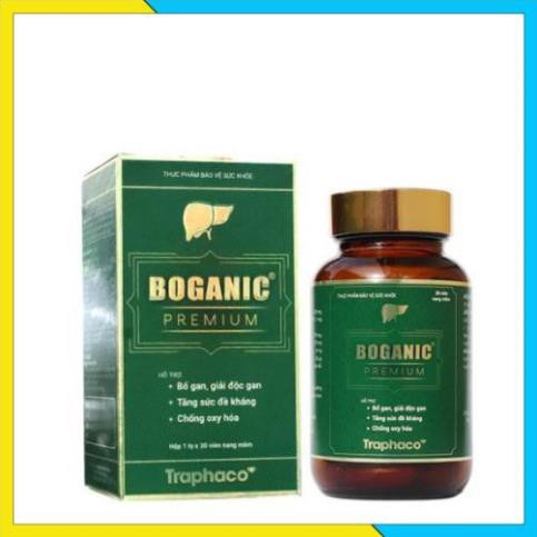 Boganic premium tranphaco hỗ trợ giải độc gan - Boganic tăng sức đề kháng, chống oxy hoá H228