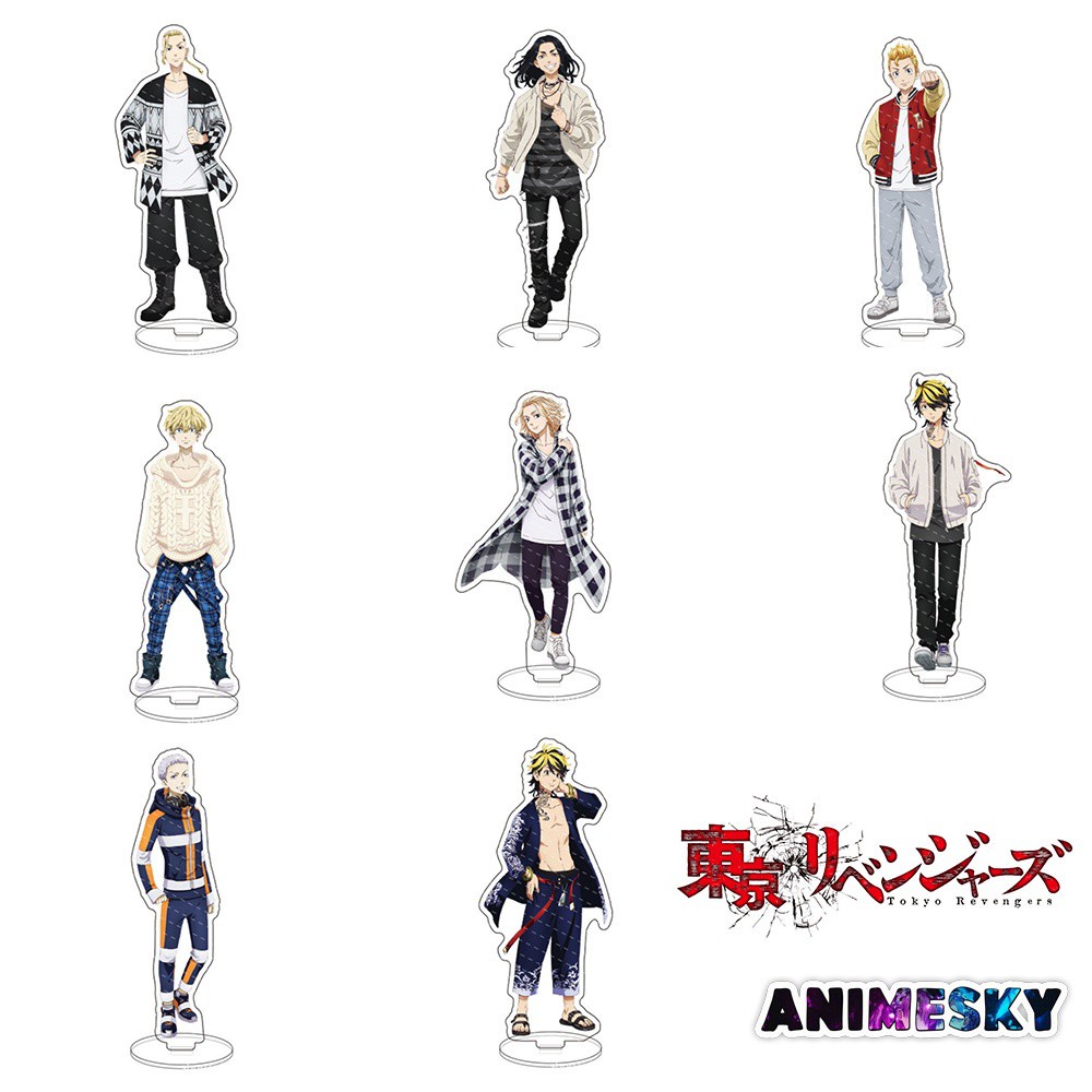 Mô Hình Nhân Vật Tokyo Revengers - tượng standee anime Bằng Nhựa Acrylic Độc Đáo Animesky