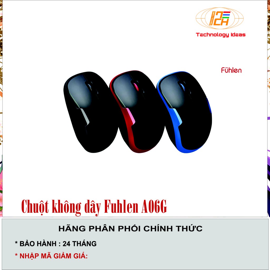 Chuột không dây Fuhlen A06G