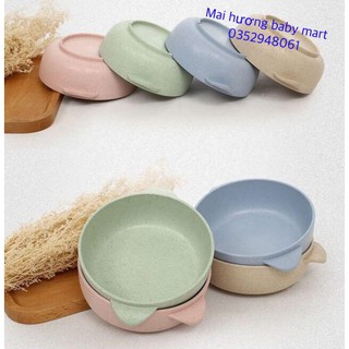 Bộ Bát Thìa Lúa Mạch Cho Bé Tập Ăn Dặm