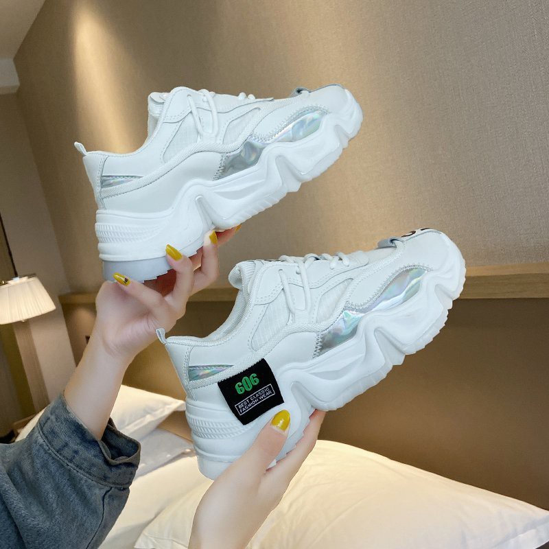 Giày nữ Sneaker X đế độn 3 phân thể thao [ẢNH THẬT + FREESHIP]