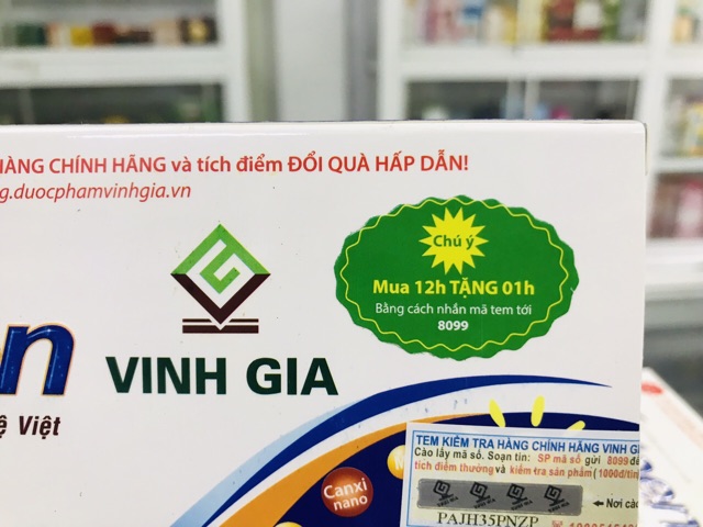 ✅ VIPTEEN hỗ trợ tăng chiều cao  hộp 20 viên