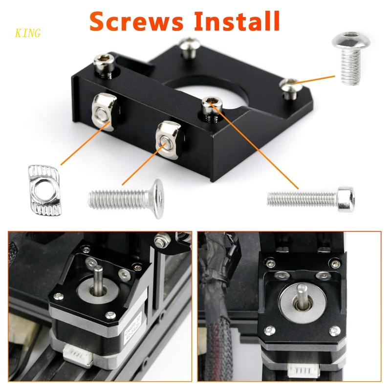 Giá Đỡ Nâng Cấp Động Cơ Bước Z-axis Bằng Hợp Kim Nhôm Cho Máy In 3D