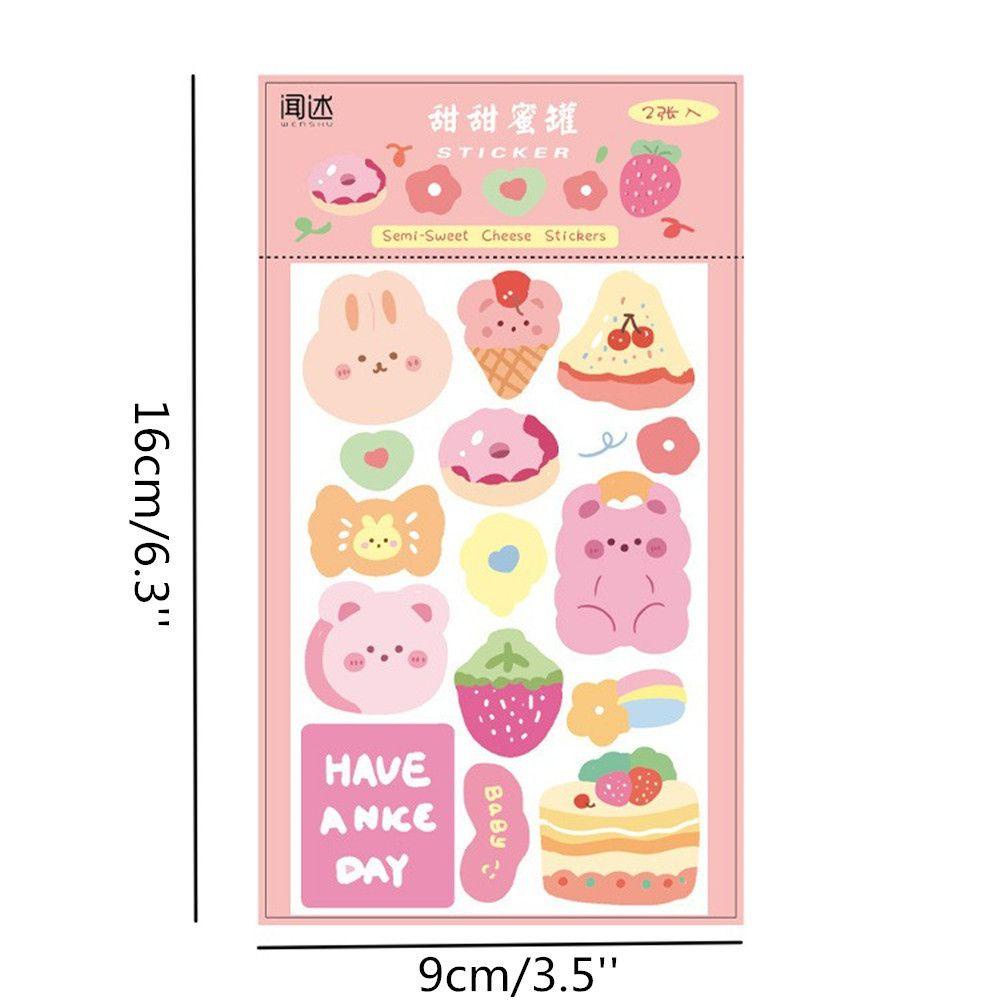 Sticker Hoạt Hình Dán Trang Trí Nhật Ký
