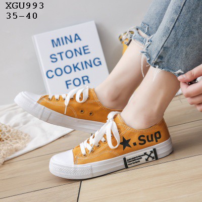 XGU993 XẢ HÀNG  Giày sneaker nữ cá tính