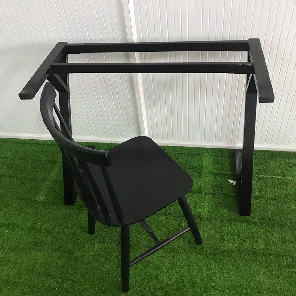 Bàn làm việc HIỆN ĐẠI U, K, X, Z KÍCH THƯỚC 50X100X75CM MẶT GỖ CAO SU | BigBuy360 - bigbuy360.vn