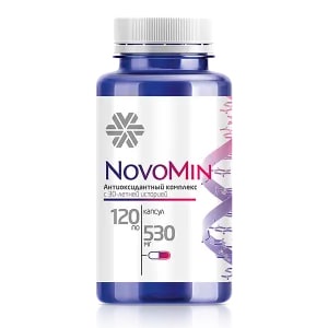 Viên uống chống oxy hóa phục hồi tế bào khỏe mạnh Novomin Formula 4 Siberian Wellness