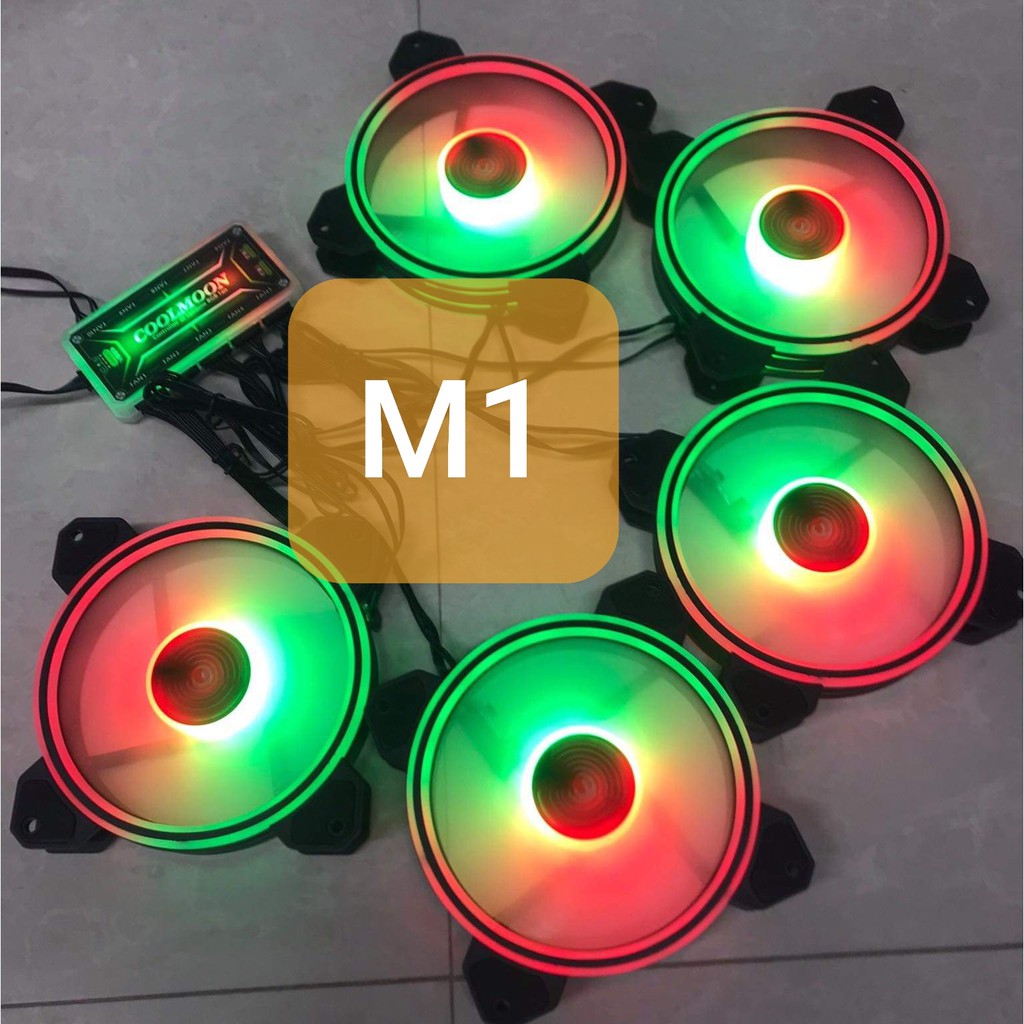 [FREESHIP❤️] QUẠT LED - FAN LED MÁY TÍNH CASE RGB SIÊU ĐẸP