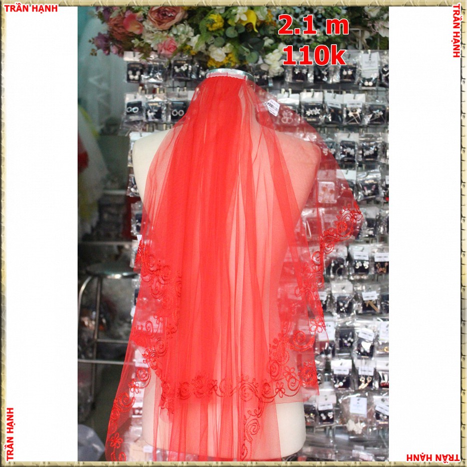 Voan cô dâu chấm đấtTH