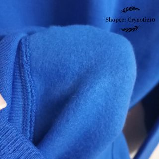 Áo sweater nỉ trơn basic unisex cryaotic10