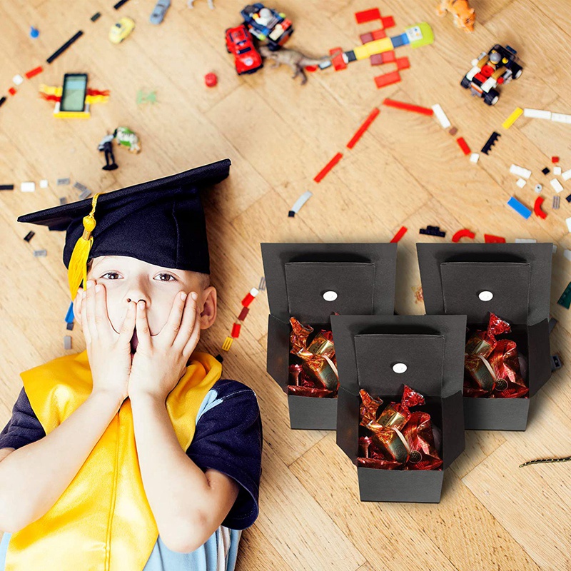 Bộ 50 Hộp Đựng Kẹo/ Quà Tốt Nghiệp/ Tốt Nghiệp Độc Đáo Trang Trí Lễ Tốt Nghiệp DIY